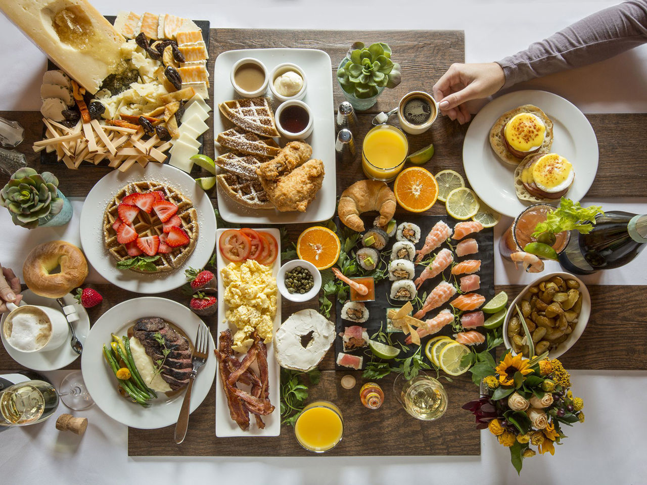 Foto Casamento com brunch, ideal para casamentos no campo ou num domingo Foto Casamento com brunch, ideal para casamentos no campo ou num domingo - Imagem 0